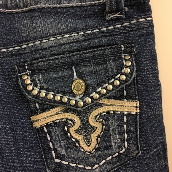 Rue 21 Embellished Shorts Size 0 - Picture 4 of 5